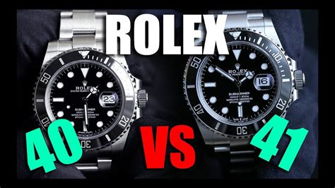 rolex submariner 40mm vs 41mm reddit|Rolex Submariner 40mm price.